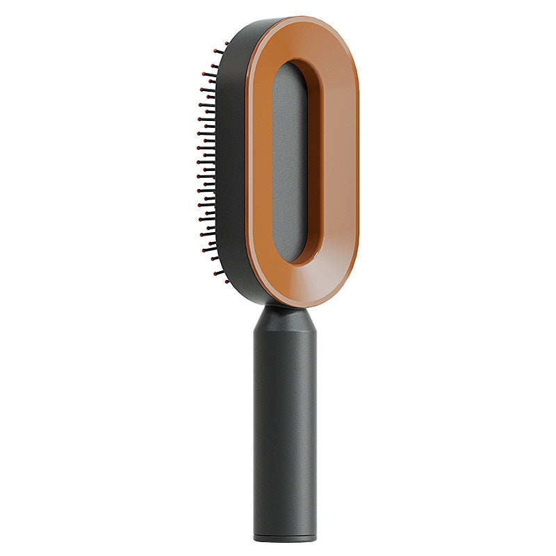 Self-Cleaning Detangling Hair Brush with Air Cushion Massager